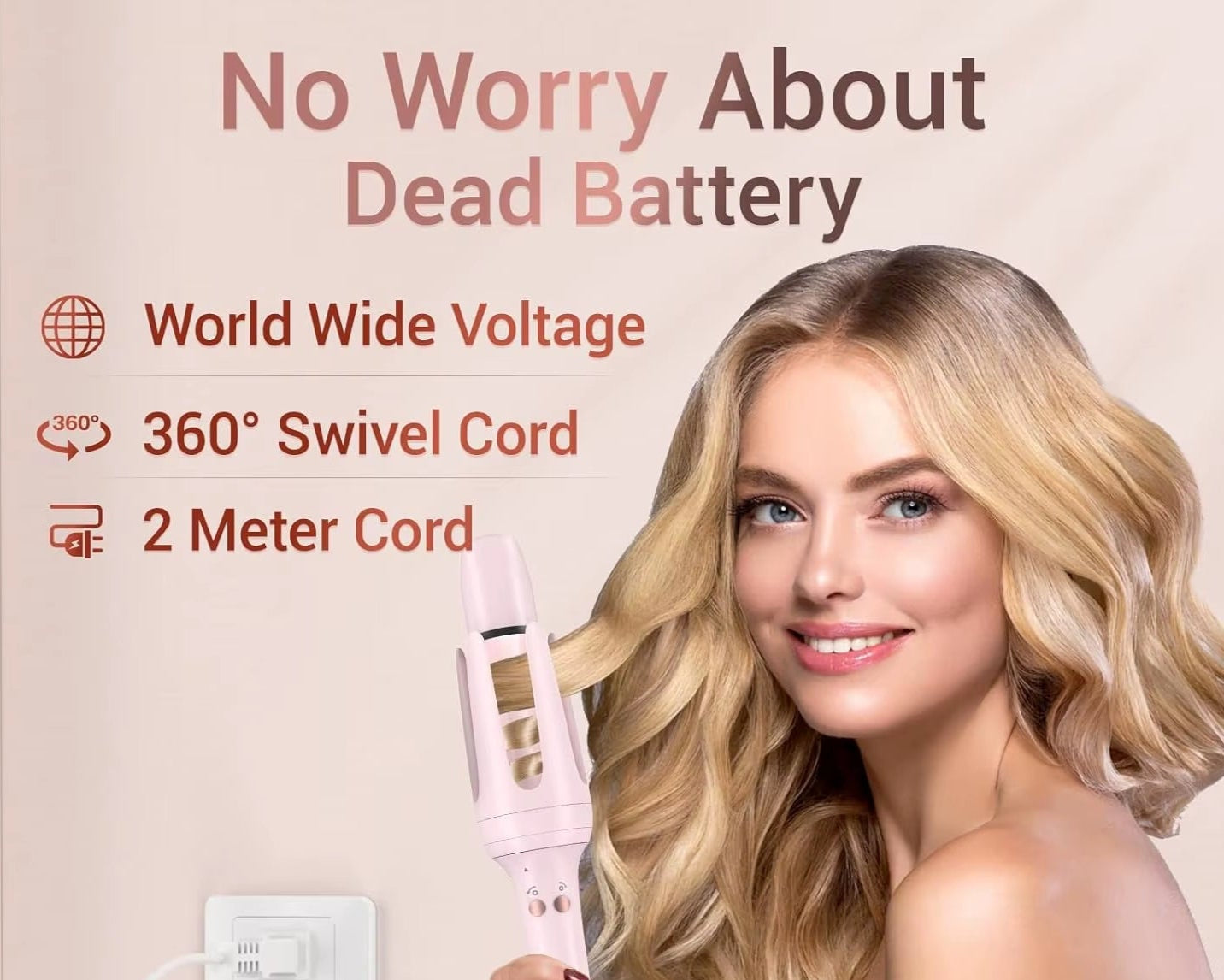 Automatic Rotating Curling Iron